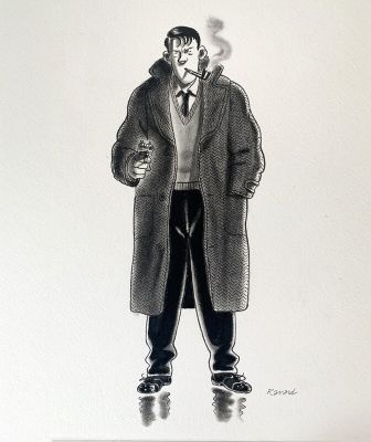 François Ravard, Jacques Tardi (Concept), Léo Malet (Scénariste) | Illustration originale Nestor Burma | 2DGalleries