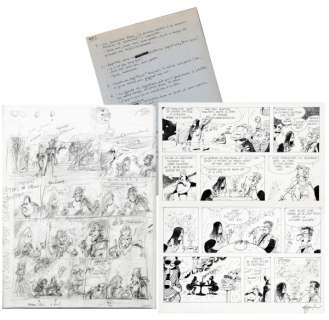 Franquin - Jannin - Delporte | "Pendant ce temps lÃ  Ã  Lanterneau", ensemble inÃ… | Banque Dessinée