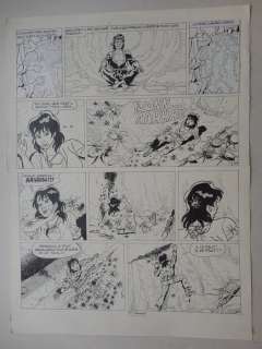 Renaud (Denauw, Renaud) | Original page (p.38)  - Brelan de dames  6  - Le sang des Dewatah  - (1987) | Catawiki