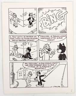 Cance Louis Pif... | CANCE Louis Pif et Hercule Gag en une planche Planche... | Vermot et Associés