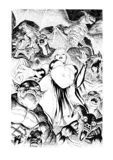 Riccardo Latina - Goblin Queen Illustration