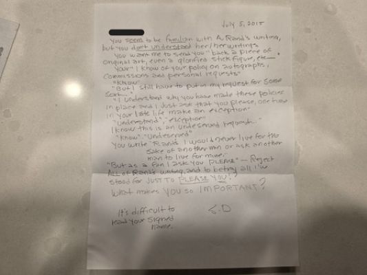 Steve Ditko Letter Signed Initials Full Page Angry with Envelope Spider-Man Rare | eBay US (Buy It Now)