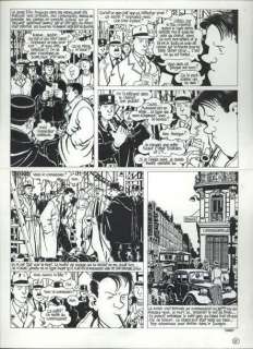 Tardi Jacques (Né En 1946) | TARDI Jacques Â« Casse-pipe Ã  la NationÂ» Page 8. Nestor Burma dans le&h | Aponem