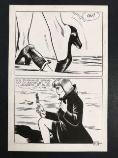 Satanik N. 55 - Magnus - tavola originale "Il Ritorno di Wurdalak" - Page volante - (1966) | Catawiki