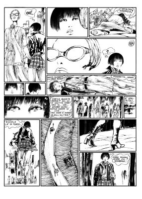 Guido Crepax Caduta Angeli 25 | Nuages