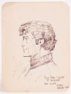 Paape Eddy (1920-2012) Dessin... | PAAPE Eddy (1920-2012) Dessin avec dédicace. | Stanley’s Auction