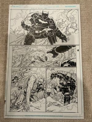 John Romita Jr Original Art - Action comics Issue 1017, Page 1
