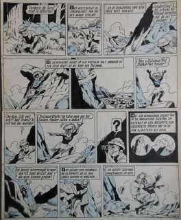 Vandersteen, Willy - Originele pagina (p.9) - Het Gouden Masker - (1950/1951) | Catawiki