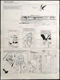 Renaud - Planche originale (p.1) - Jessica Blandy T.1 - Souviens-toi d’Enola Gay... | Catawiki