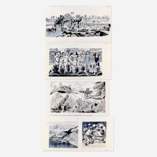 Joe Orlando, Mad Magazine #353 Incomplete Story Pages 31-33 Original Art (E.C. Publications, 1997) | Landry Pop Auctions