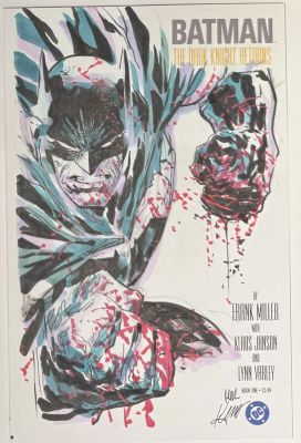 Batman Dark Knight Returns sketch cover by Ken Lashley | Raremarq (Buy It Now)