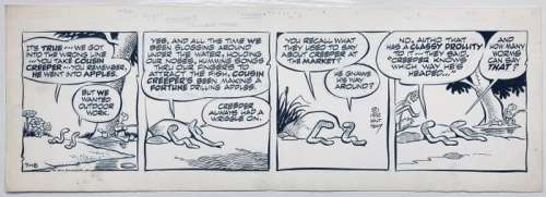 Walt Kelly - Pogo  - Daily Strip 16.07.1958 - Autre - (1958) | Catawiki