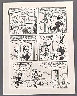 Cance Louis Pif... | CANCE Louis Pif et Hercule Gag en une planche "Pique" Planche... | Vermot et Associés