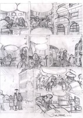 Dragan de Lazare - Recherche de planche originale Rubine (29) | Galerie des bulles