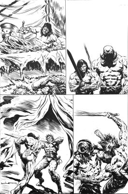 Spawn Dark Ages #2 page 7 by Liam Sharp | Planet Original Art