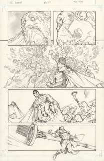 Alex Konat | Batman Superman Annual 3 Pg 17 Universe’s Finest Vol 6 Clayface Superman | TDArt