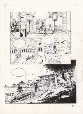 Hub (Né En 1969) Okko... | Lot 138 - HUB (né en 1969) Okko - Le cycle du feu I Encre de... | Tessier Sarrou