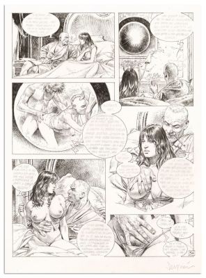 Serpieri PAOLO SERPIERI DRUUNA Morbus... - Lot 213 - Serpieri PAOLO SERPIERI DRUUNA Morbus Gravis (T.2), Dargaud...