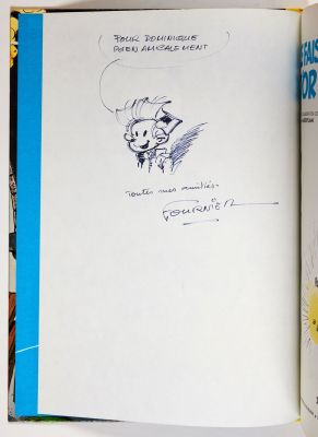 Fournier - Dédicace... | Fournier - Dédicace : Spirou et Fantasio, Le faiseur... | Tessier Sarrou