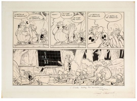* Uderzo Albert... | * UDERZO ALBERT (1927-2020) Astérix, Rentrée Gauloise,... | Aguttes