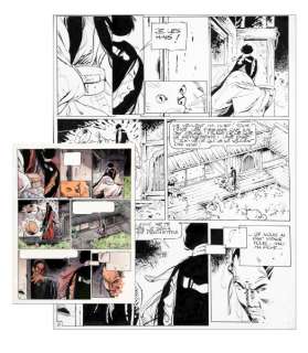 Michetz | Kogaratsu, planche n°16 Ã  l’encre de Chine de l’… | Banque Dessinée