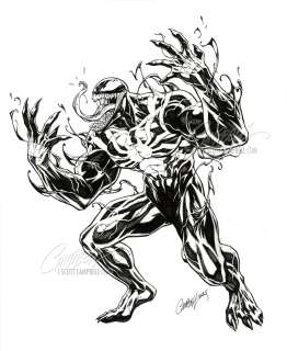 J. Scott Campbell | Original Art: All-New Venom #9 (2025) | J. Scott Campbell