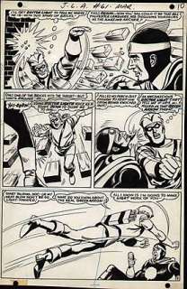 JUSTICE LEAGUE OF AMERICA Issue #61 Interior Page | ComicConnect