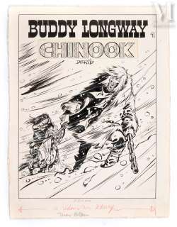 Derib (Né En 1944) | Buddy Longway. Chinook. | Millon