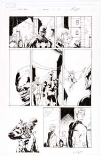 Edgar Salazar - X-Men Blue Annual #1 Story Page 13 Original Art (Marvel, 2018).