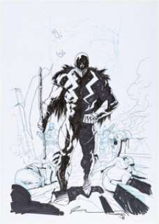 Ariel Olivett | Death of Inhumans Story Page 16 Original Art (Marvel, 2018). | Heritage