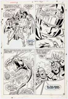 John Buscema And Frank Giacoia | Sub-Mariner #4 Story Page 8 Original Art (Marvel, 1968). | Heritage