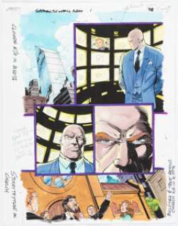 Glenn Whitmore | Superman: The Wedding Album #1 Story Page 78 Production Color Guide (DC, 1996). | Heritage