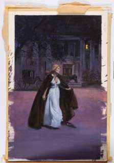 Victor Prezio - Gothic Romance Painting Original Art (c. 1970s).... | Heritage