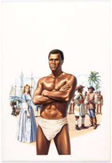 Richard Clifton-Dey - Children of Kaywana Cover Original Art (Grafton, 1985)....