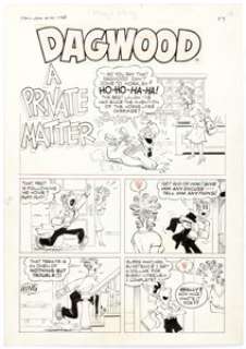 Harvey Artist | Chic Young’s Dagwood Comics | Heritage