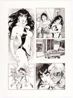 Jose "Pepe" Gonzalez | Vampirella Story Page Original Art (2005).... | Heritage