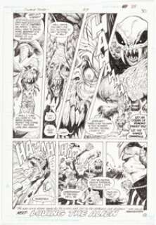 Rick Veitch And Alfredo Alcala | Swamp Thing #59 Page 30 Original Art (DC, 1987). ... | Heritage