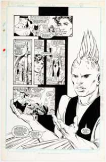 Todd McFarlane And Tony Dezuniga | Infinity, Inc. #31 Story Page 22 Original Art (DC, 1986).... | Heritage