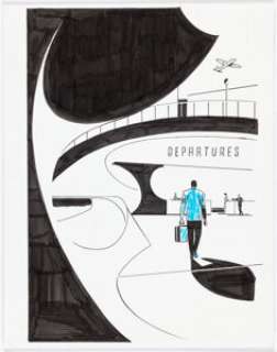 Darwyn Cooke | Richard Stark’s Parker: The Man with the Getaway Face Splash Page Original Art (IDW Publ., 2010). ... | Heritage