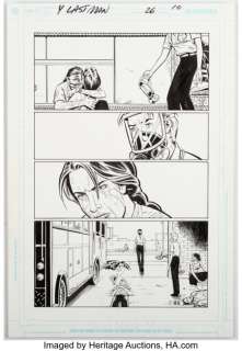 Guerra, Pia - Pia Guerra and José Marzan Y the Last Man #26 Story Page 10 Original Art (DC/Vertigo, 2004)....