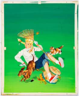 Magazine Art - Unidentified | Barbara Briggs Calling All Girls Cover Painting Original Art (21 Publishing Corp., c. 1957).... | Heritage