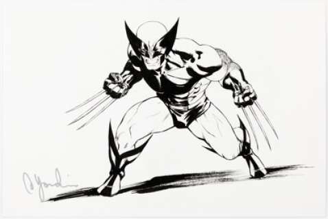 Marvel Artist - David Yardin - Wolverine Specialty Illustration Original Art (c. 2008)....