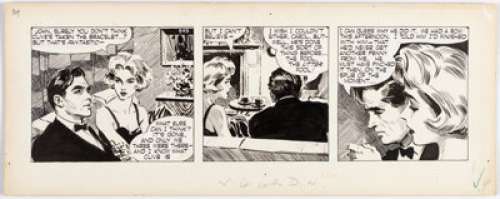 Wright, David | David Wright Carol Day Daily Comic Strip #550 Original Art (London Daily Mail, 1958).... | Heritage