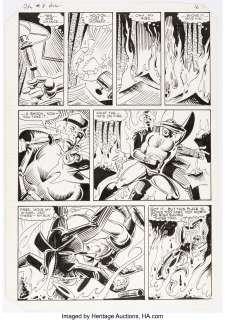 Ditko, Steve | Steve Ditko The Fly #8 Story Page 14 Original Art (Archie, 1984).... | Heritage