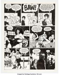 Hernandez, Jaime | Jaime Hernandez Love and Rockets #27 Story Page 12 Maggie Original Art (Fantagraphic, 1988).... | Heritage