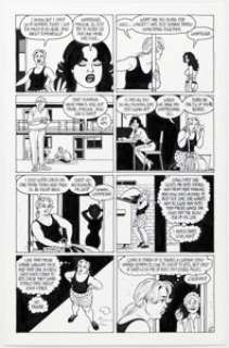 Hernandez, Jaime | Jaime Hernandez Love and Rockets Vol.2 #6 Story Page 6 Maggie and Frogmouth Original Art (Fantagraphics, 2002).... | Heritage