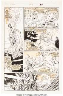 Silvestri, Marc - Marc Silvestri and Dan Green The Uncanny X-Men #254 Story Page 5 Original Art (Marvel, 1989)....
