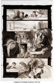 Ha, Gene | Gene Ha Shadows & Light #1 Story Page 3 Black Widow Original Art (Marvel, 1998).... | Heritage