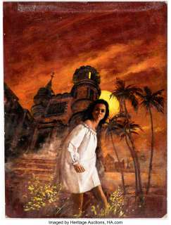 Marchetti, Lou | Lou Marchetti Whispers in the Sun Cover Original Art (Pyramid Books, 1969).... | Heritage