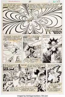 Giffen, Keith | Keith Giffen and Danny Bulanadi Micronauts #37 Story Page 21 Original Art (Marvel, 1982).... | Heritage